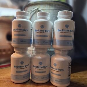 Bedtime Burn Lot Of 6 Bottles Metabolism Support